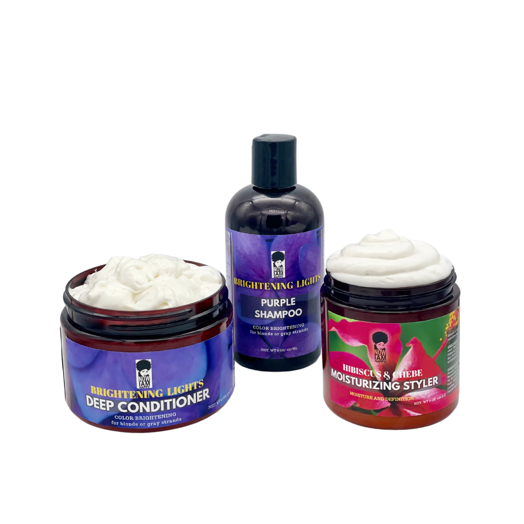 Brightening Lights Moisturizing and Defining Hair Kit