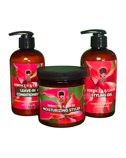 Hibiscus and Chebe Shine and Define Kit – Nowiamnappy's Shop