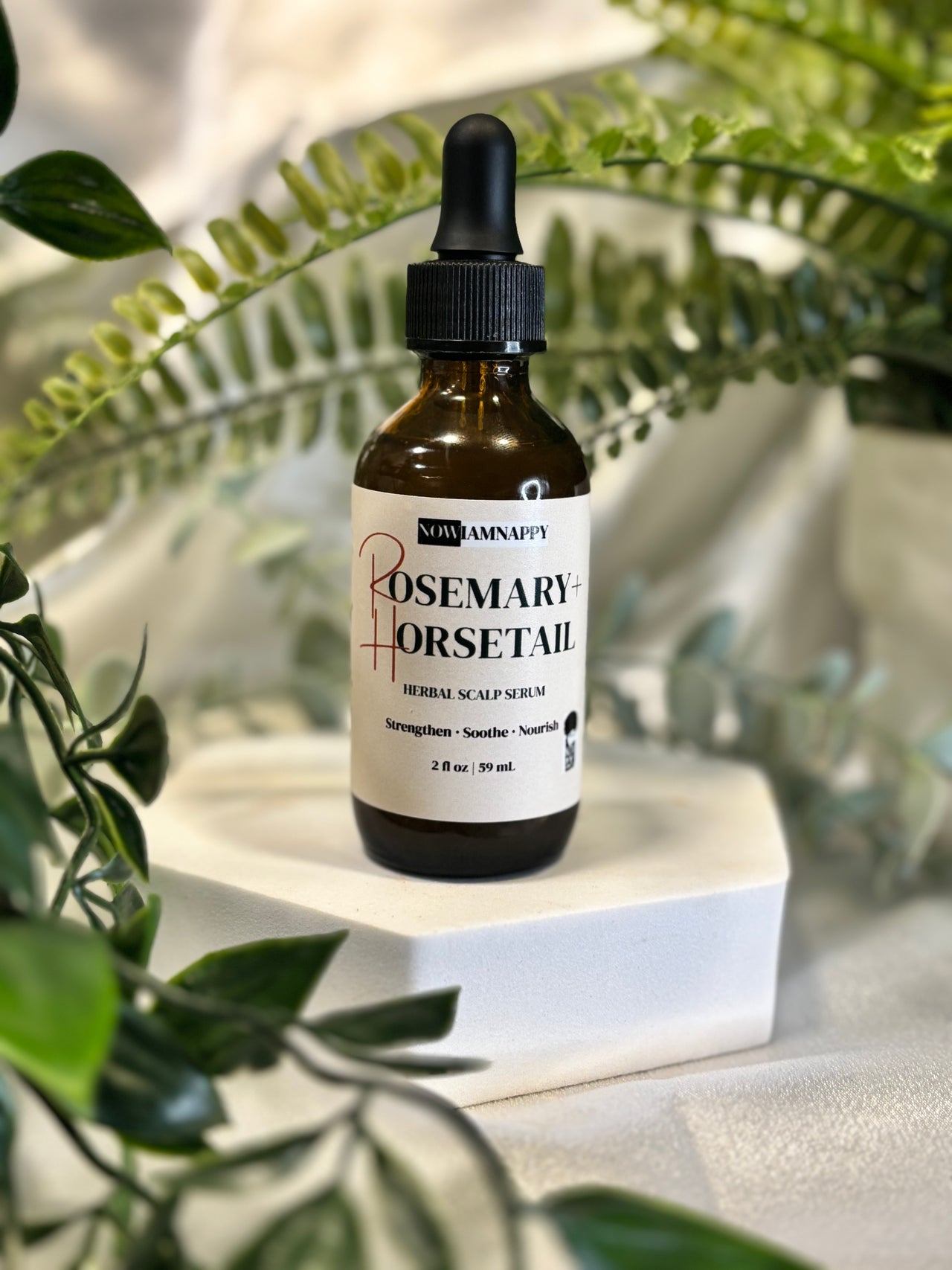 Rosemary &amp; Horsetail Herbal Scalp Serum
