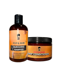 Thumbnail for Oat and Aloe Nourishing Shampoo and Conditioner Kit